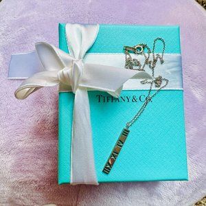 Tiffany & Co | Atlas Bar Pendant Necklace